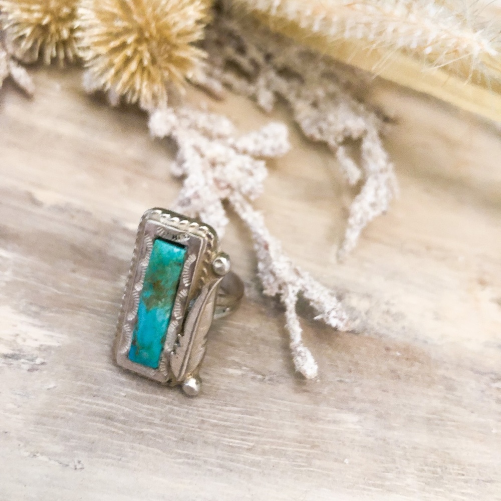Turquoise & Silver Ring